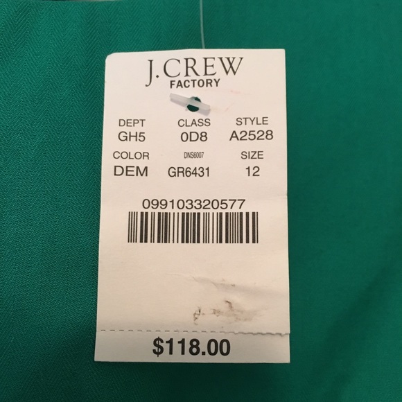 J. Crew Peplum Shift Dress - Picture 2 of 2